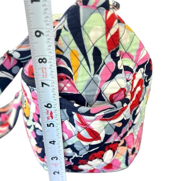 Retired Vera Bradley Mod Paisley Convertible Go Ahead Crossbody Bag Y2K Dopamine - Picture 9 of 14